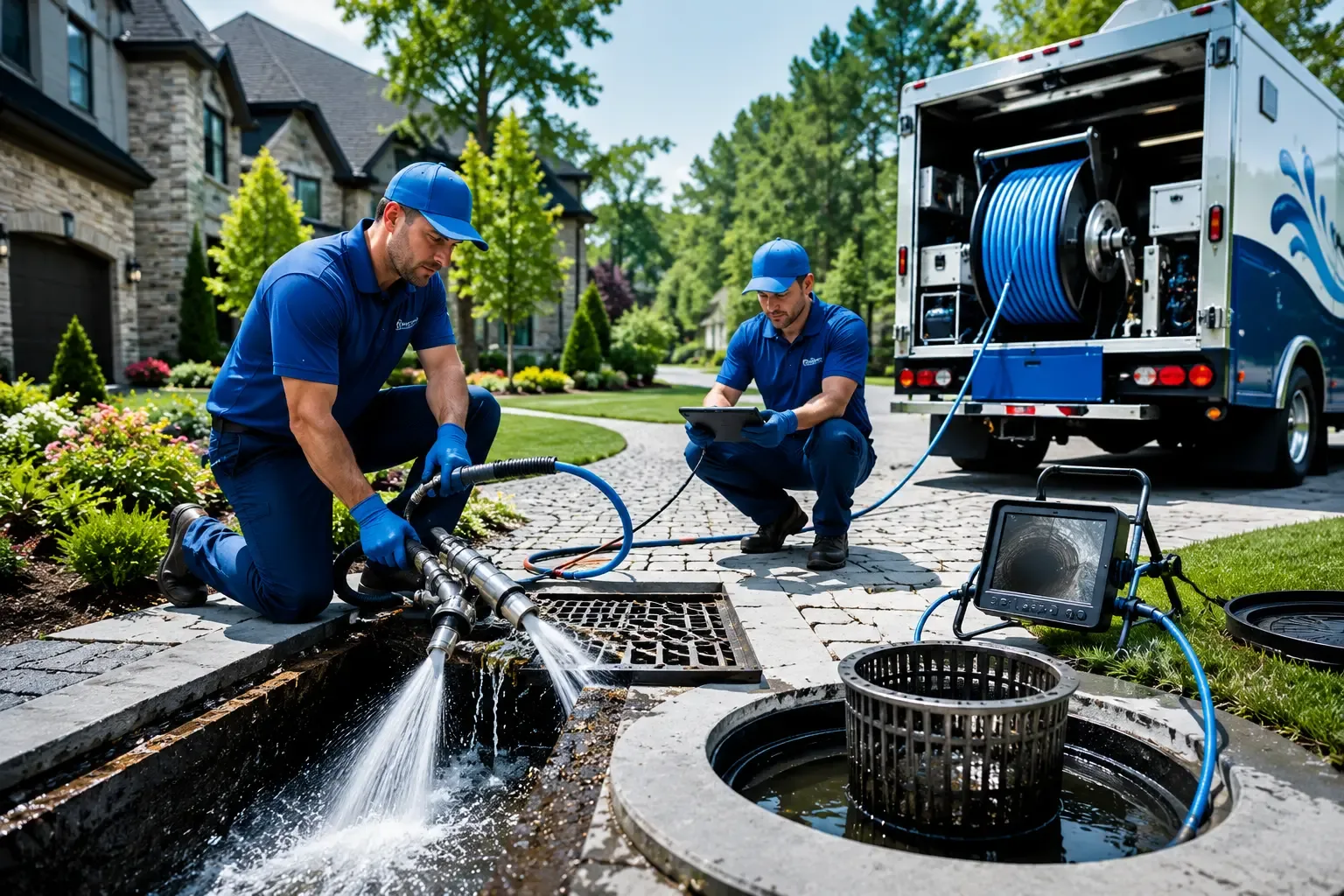 Local outdoor drain cleaning professionals in Heath, OH