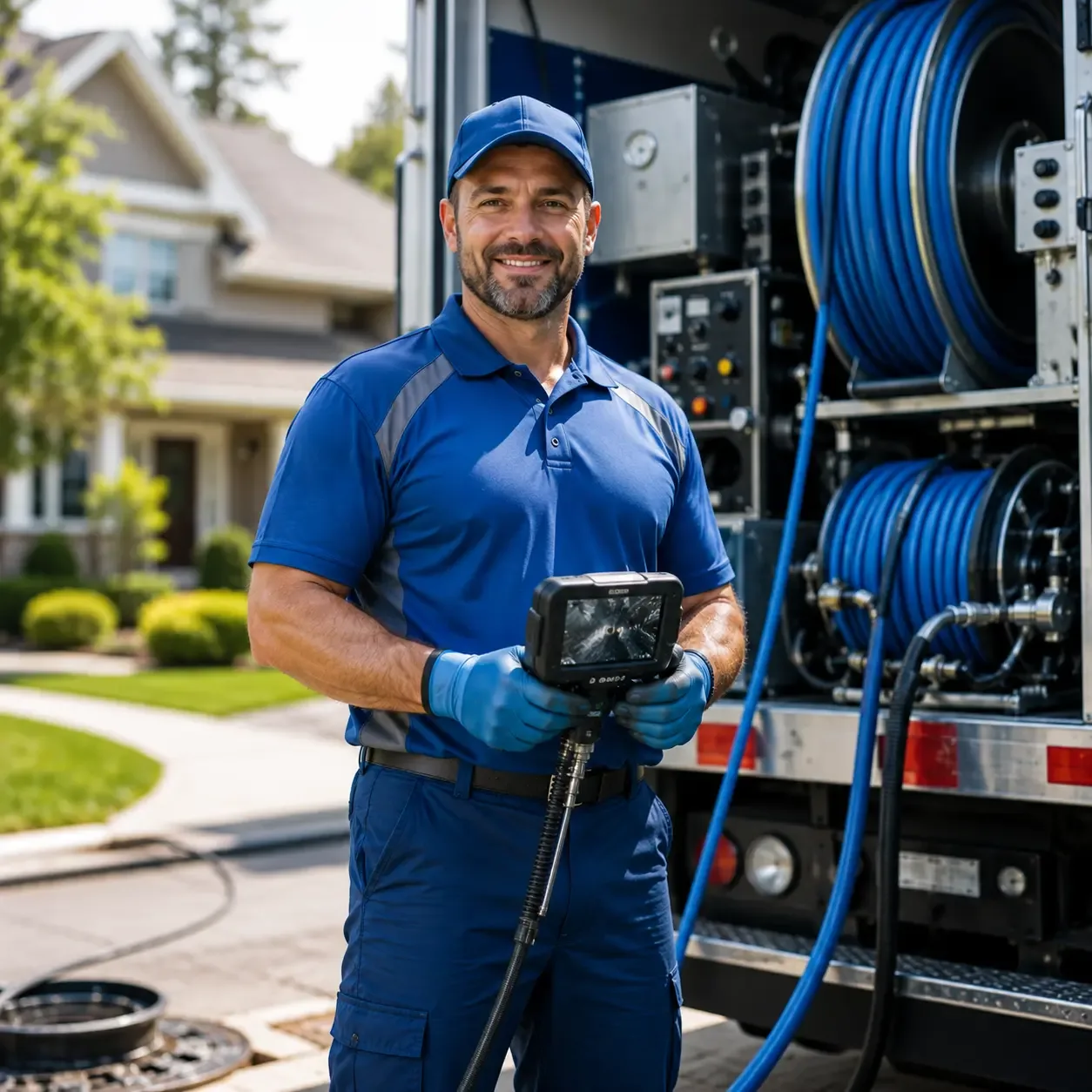Local outdoor drain cleaning specialists in Heath, OH